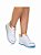 Tênis Casual Feminino Branco com Detalhes Coloridos - Imagem 10