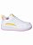 Tênis Casual Feminino Branco com Detalhes Coloridos - Imagem 9