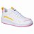 Tênis Casual Feminino Branco com Detalhes Coloridos - Imagem 3