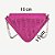 Kit Tênis Feminino Delicado e Bolsa Metalizada Mini Triangulo Balada Dia a Dia - Imagem 4