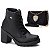 Kit Bota Coturno Tratorada E Bolsa Baladinha Classek - Imagem 2