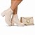 Kit Bota Feminina Salto Tratorado + Bolsa Corrente Classek - Imagem 1