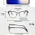 Óculos de olho de gato para mulheres - Estrutura minimalista de montagem completa, lentes fotocromáticas, dobradiças de metal leves e ajuste confortável para uso diário, óculos de olho de gato - Imagem 5