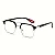 Armação de Óculos TR90 Ultra Leve, Lentes PC Transparentes para Homens + Estojo, Presente Ideal para Amigos e Familiares - Imagem 4