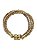 Pulseira Mini Cristais Bege - Imagem 1