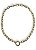 Colar Elos Charm Dourado - Imagem 1