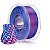 Filamento 3D Pla Silk Azul e Roxo Blue Purple Duo Color 1kh Elegoo - Imagem 1