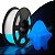 Filamento PLA Fosforescente Azul 1KG MasterPrint - Imagem 1