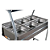 SELF SERVICE TERMICO 06GNS LUXO CINZA 220V - Imagem 3