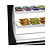 VITRINE SECA CLASSIC VR COM LED 0,96 - Imagem 3