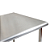 MESA 1,20X0,70 INOX 430 DESM MULTIUSO-EXPORT - Imagem 3