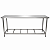 MESA DE SERVIÇOS 190 X 70 CM - INOX (W.A.) - Imagem 1