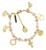 Conjunto Terço E Pulseira História De Santa Rita De Cássia Terço Preto/pulseira Rose - Imagem 6