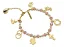Conjunto Terço E Pulseira História De Santa Rita De Cássia Terço Preto/pulseira Rose - Imagem 3