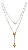 Conjunto Terço E Pulseira Strass Perola Dourado Com Vidrinho - Imagem 4