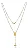 Conjunto Terço E Pulseira Strass Perola Dourado Com Vidrinho - Imagem 9