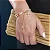 Conjunto Terço E Pulseira Strass Perola Dourado Com Vidrinho - Imagem 3