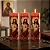 Vela Votiva Sagrado Coração De Jesus 272g - 3 Unidades - Imagem 1