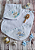 Kit Babetes Personalizadas Bordadas para Bebês - Imagem 1