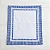 Toalha Pano de Copa Xadrez Azul 52x62cm - Imagem 1