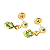 Brinco Baby Bolinha Gota 3mm Folheado a Ouro - Imagem 5