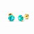 Brinco Baby Zircônia 5mm Folheado a Ouro 18k - Imagem 19