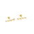 Brinco Coração Ear Cuff Folheado a Ouro - Imagem 1