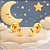 Brinco Infantil Lua Folheado a Ouro 18k Hipoalergênico Tarraxa Baby Delicado Feminino - Imagem 4