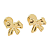 Brinco Baby Lacinho Folheado a Ouro - Imagem 1
