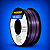 Filamento 3D PLA SILK DUOCOLOR 1,75mm Masterprint 1Kg - ROXO/PRETO - Imagem 1