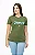 CAMISETA FEMININA TATANKA BORDADA WILD CULTURE VERDE MUSGO COD 3428 - Imagem 1