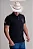 CAMISA POLO MASCULINA TEXAS FARM PRETO/ OFF WHITE - Imagem 2