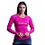 CAMISETA TÉRMICA FEMININA UV50+ M. LONGA TEXAS FARM -  ROSA PINK/ BRANCO - Imagem 1