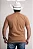 CAMISETA MASCULINA TEXAS FARM- MARROM CAPPUCCINO/ OFF WHITE - Imagem 3