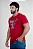 CAMISETA MASCULINA TEXAS FARM VERMELHO BORDO - Imagem 2