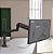 Suporte Ergonômico Articulado de Mesa, Monitor 17" a 35", Pistão a Gás, Giro 360°, Suporte Até 9kg, Preto, FH80L, ELG - Imagem 2