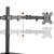 Suporte Ergonômico Articulado de Mesa, 2 Monitores 17" a 32", Ajuste de Altura, Até 8kg por Monitor, Preto, T1224N, ELG - Imagem 4