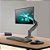 Suporte Ergonômico de Mesa, Para Monitor 17" a 35", Pistão a Gás, Suporte Até 9kg, Cinza, F80N, ELG - Imagem 2