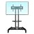 Suporte Pedestal Móvel para TV, Suporte Até 65kg, Rodízios, Altura Ajustável 112-152cm, Preto, A06V6_PRO, ELG - Imagem 4
