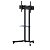 Suporte Pedestal Móvel para TV, 32" a 75", Suporte Até 50kg, Altura Ajustável, Inclinação, Rodízios, Preto, A06V6_S, ELG - Imagem 5