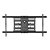 Suporte Multiarticulado de Parede para TV, 50" a 90", Suporte Até 60kg, Preto, A02V8N, ELG - Imagem 4