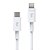 Cabo USB-C para Lightning, Sincronização e Recarga 20W 3A, 2 metros, Branco, L810PD, ELG - Imagem 4