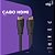 Cabo HDMI 2.1V, 3D Ready, 8K Ultra HD, 1.5 metros, Preto, HD8K15, ELG - Imagem 2