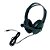 Headset Gamer Orion, Estéreo P3, Microfone Articulado, Cabo 1,8 Metros, 35W, Preto, HGOR, ELG - Imagem 2
