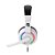 Headset Gamer Alcor, Multiplataforma, Áudio 3D, P3 3,5mm com USB, Microfone Omnidirecional, LED RGB, Branco, HGAL, ELG - Imagem 7