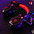 Headset Gamer Flakes Power Kill 7.1 Virtual, Drivers 60mm, LED Vermelho, Microfone USB, Preto, FLKH002, ELG - Imagem 2