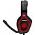 Headset Gamer Flakes Power Kill 7.1 Virtual, Drivers 60mm, LED Vermelho, Microfone USB, Preto, FLKH002, ELG - Imagem 4