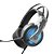 Headset Gamer Flakes Power Storm 7.1 Virtual, Com Microfone, LED 7 Cores, USB, Preto, FLKH001, ELG - Imagem 1