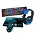 Combo Gamer Warzone 4 em 1, Teclado ABNT2 LED, Mouse, Headset P2, Mousepad, CGWZ41, ELG - Imagem 1