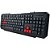 Combo Gamer Dragon War 4 em 1, Headset 40W, Mouse 2400DPI, Teclado ABNT2, Mousepad Sense Control, Vermelho, CGDW41R, ELG - Imagem 6